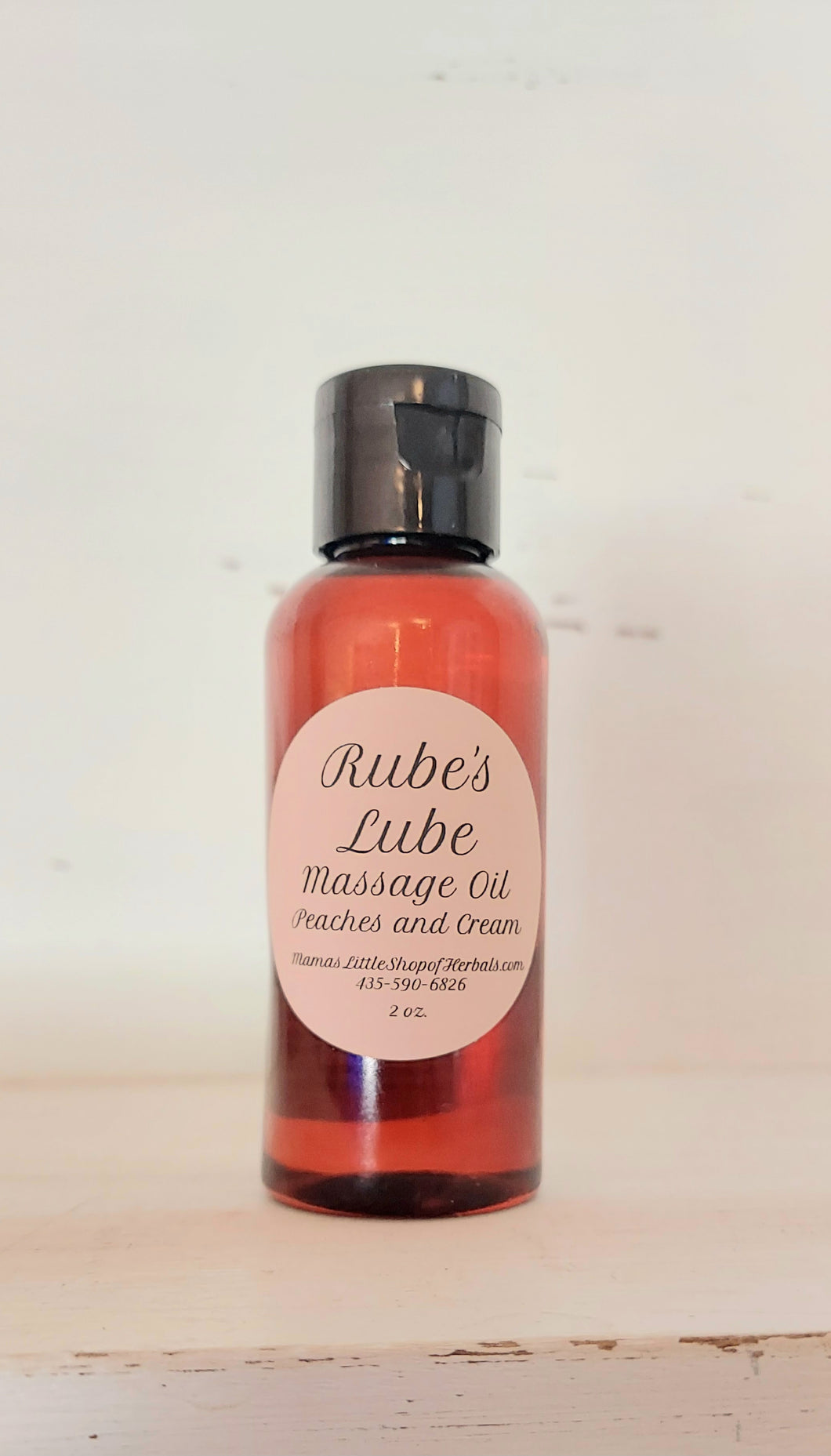 2 oz. Rube's Lube (Peaches and Cream)